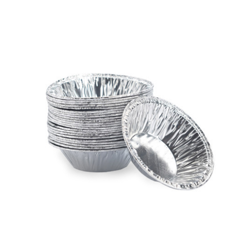 Egg Tart Mold Disposable Tin Foil Egg Tart Holder Aluminum Foil