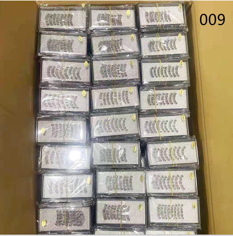 Five magnetic false eyelashes soft, long and thick