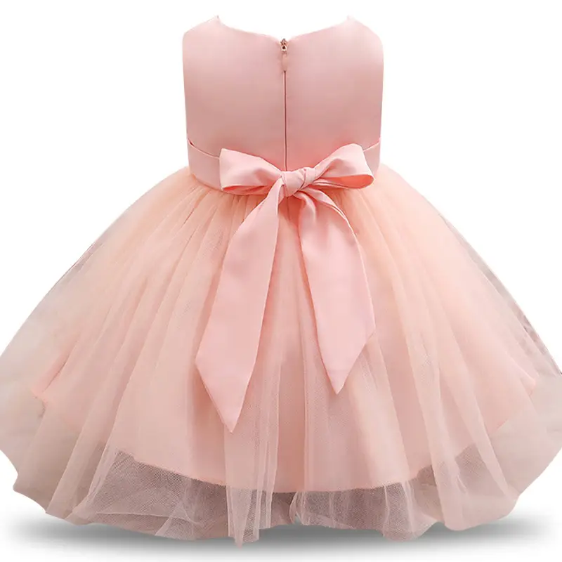 Sequined Fluffy Princess Dress For Children