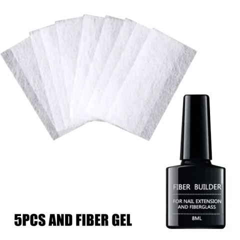 Fiber Extension Adhesive Nails