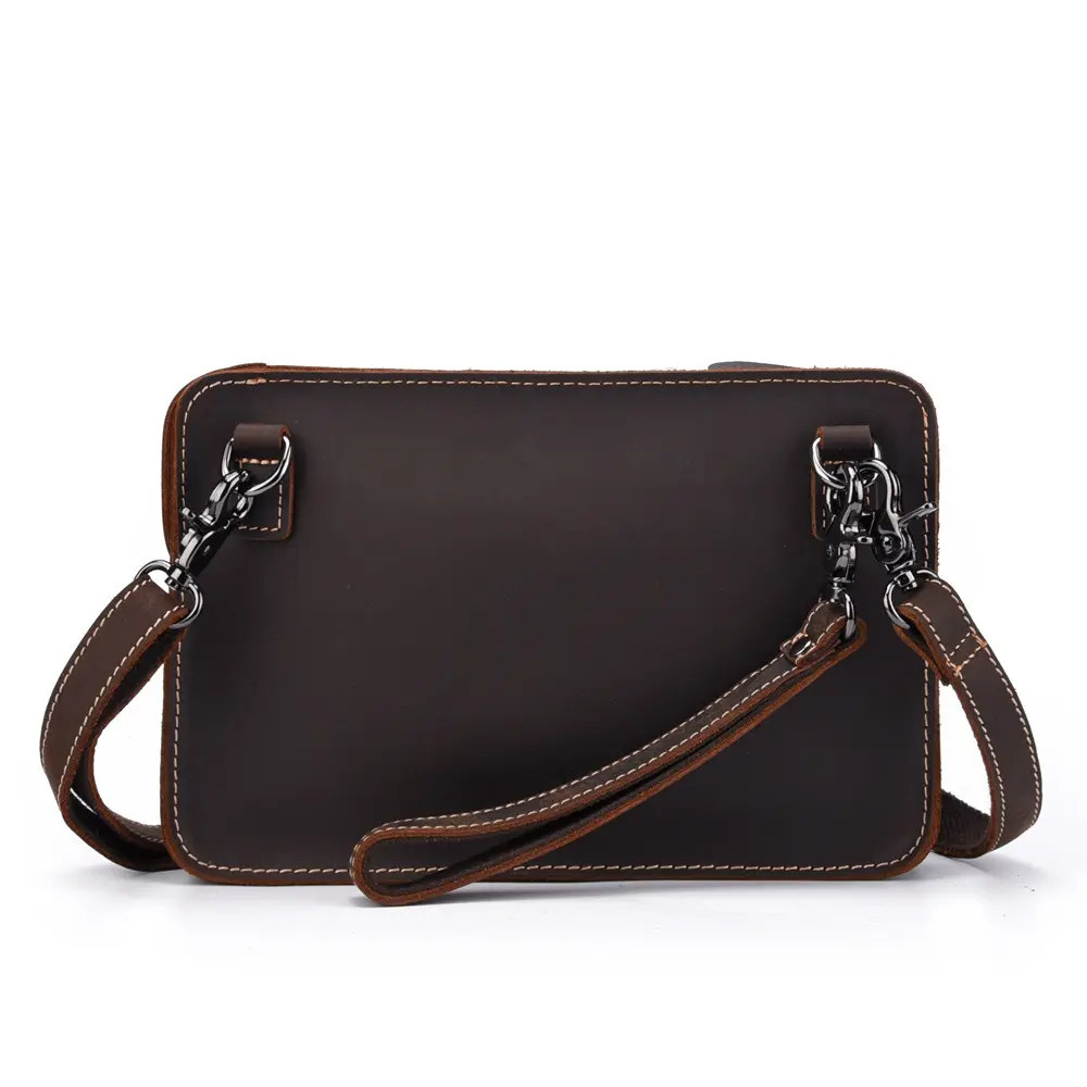 New Retro First Layer Cowhide Single Shoulder