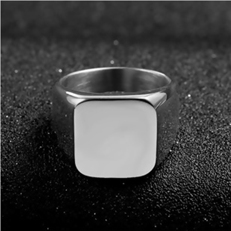 Fashionable Simple Full Glossy Large Plane Ring