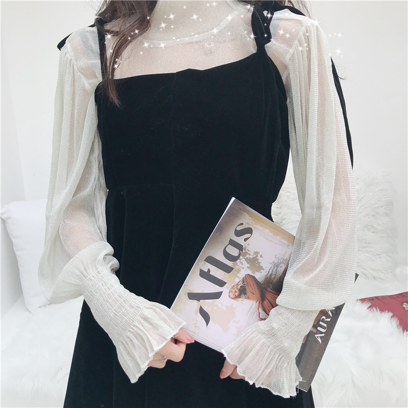 Fashionable Cute Slim Suspender Dress Suit