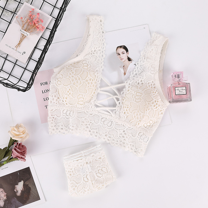 Title 5, Lace Beautiful Back Ladies Tube Top Sexy X-shap...