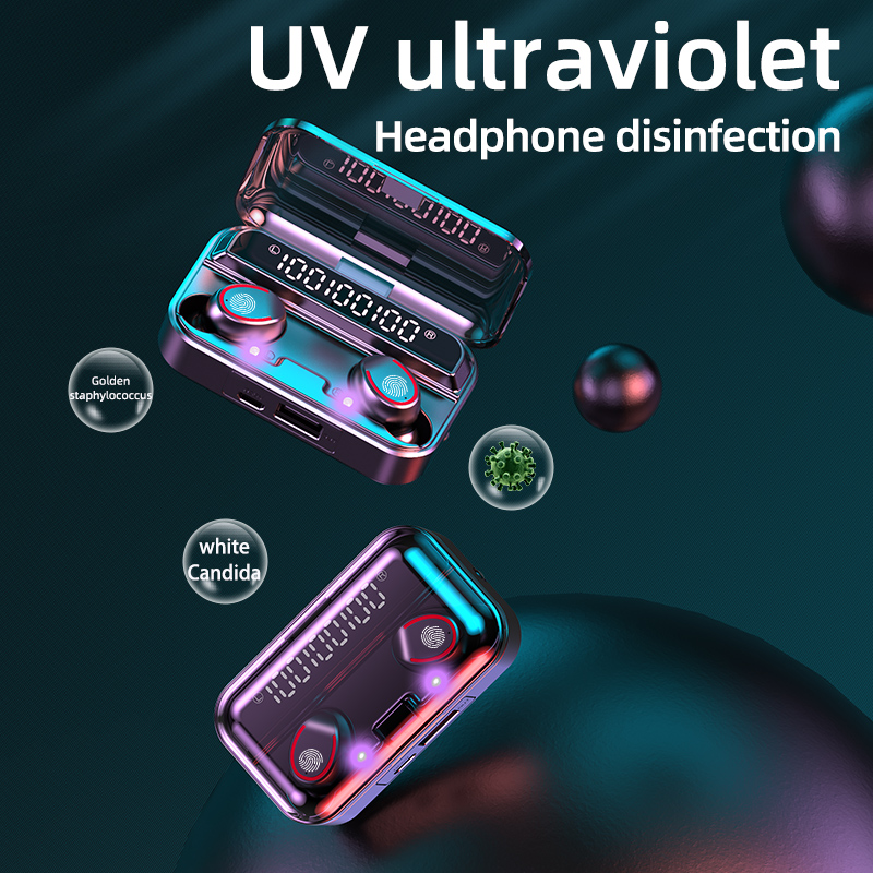 Touch Power Display Wireless Bluetooth Headset - Image 5