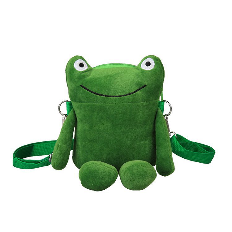 Plush Cute Frog Small Bag Phone Single Shoulder Messenger — view 6