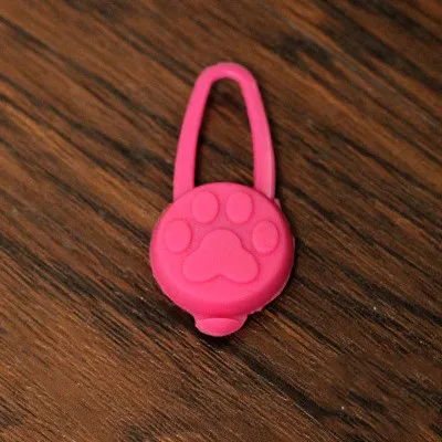 Pet LED Silicone Anti lost Luminous Chandelier Pink - Shop at LoveMi