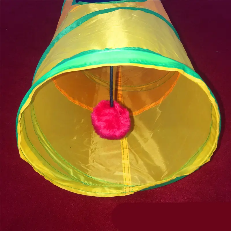 Rainbow Cat Tunnel Color Climbing Frame Litter