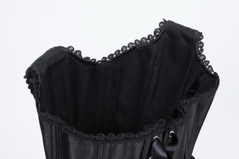 Title 8, Halter Jacquard Lace Bow Shaper Court Corset