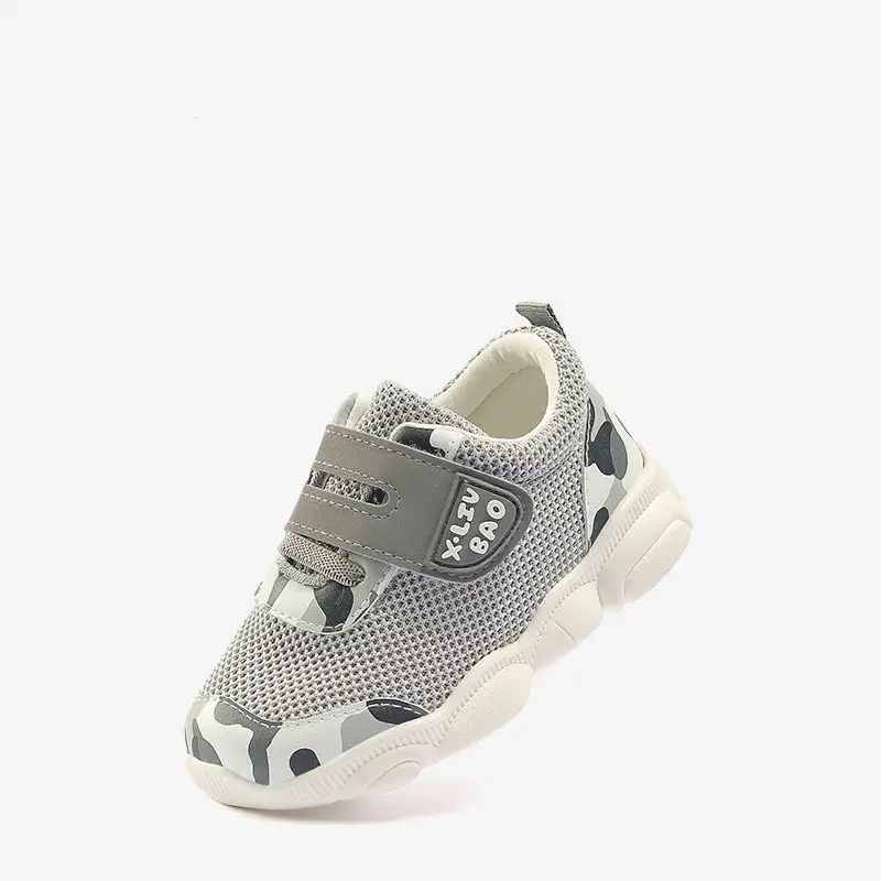 Camouflage Velcro Bear Shoes Soft Sole Baby Toddler Shoes