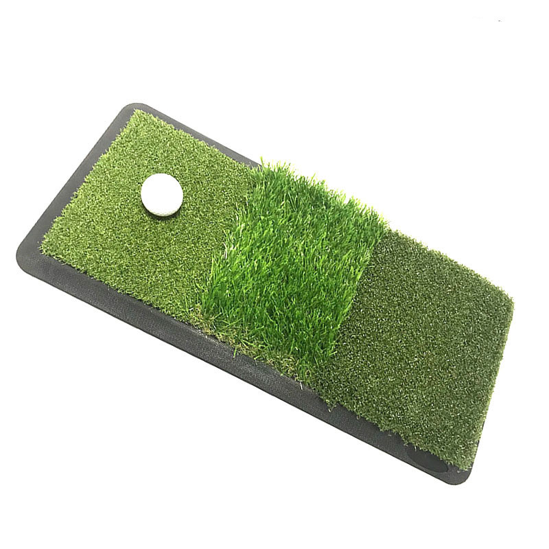 Practice Batting Mat, Heavy-Duty Rubber Straw Mat, Non-Slip Indoor And Outdoor Use