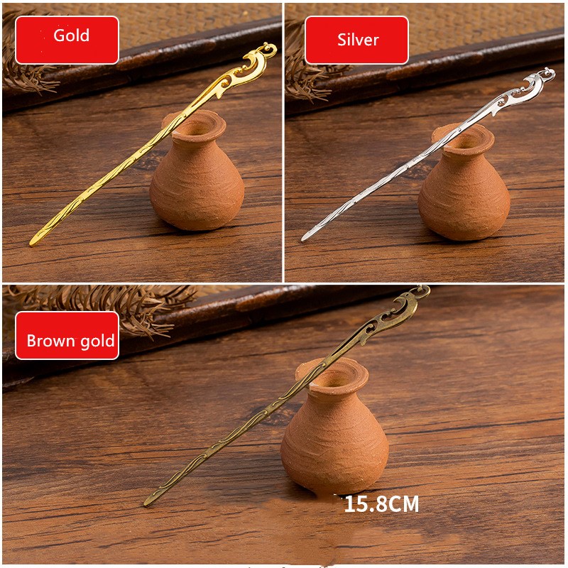 Handmade Step By Step Hairpin Hairpin Material Classical Alloy Hairpin Accessories