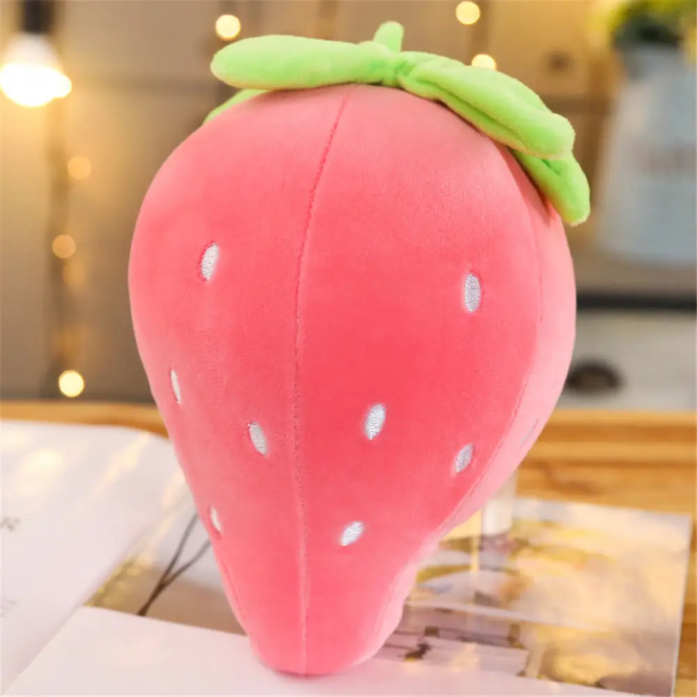 Plush toy imitation fruit strawberry pillow
