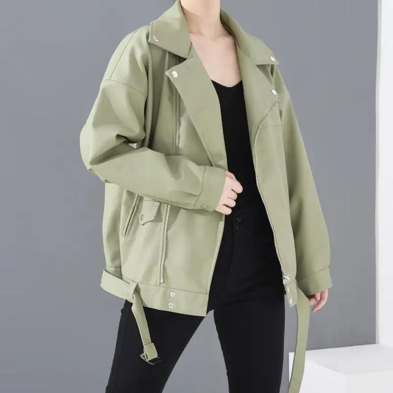Leather Jacket Student Motorcycle