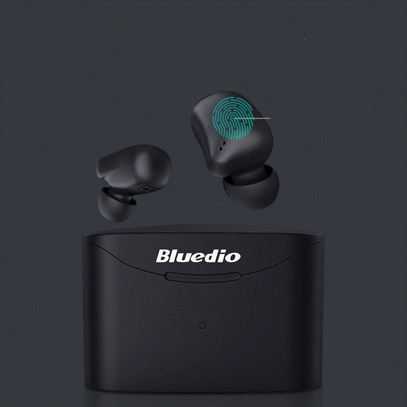 Blue String Ear True Wireless Earphone Genie True Stereo Bluetooth Auto-Sensing Earphone - Image 2