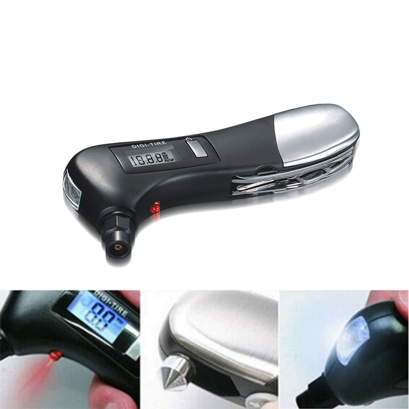 Multi-Tool Flashlight For Tire Pressure Measurement - Image 4