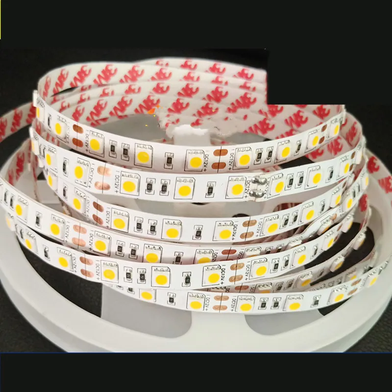 2835 Soft Light Belt 12V5050 Soft Light Belt 60 Light 120 Light Counter – image 4