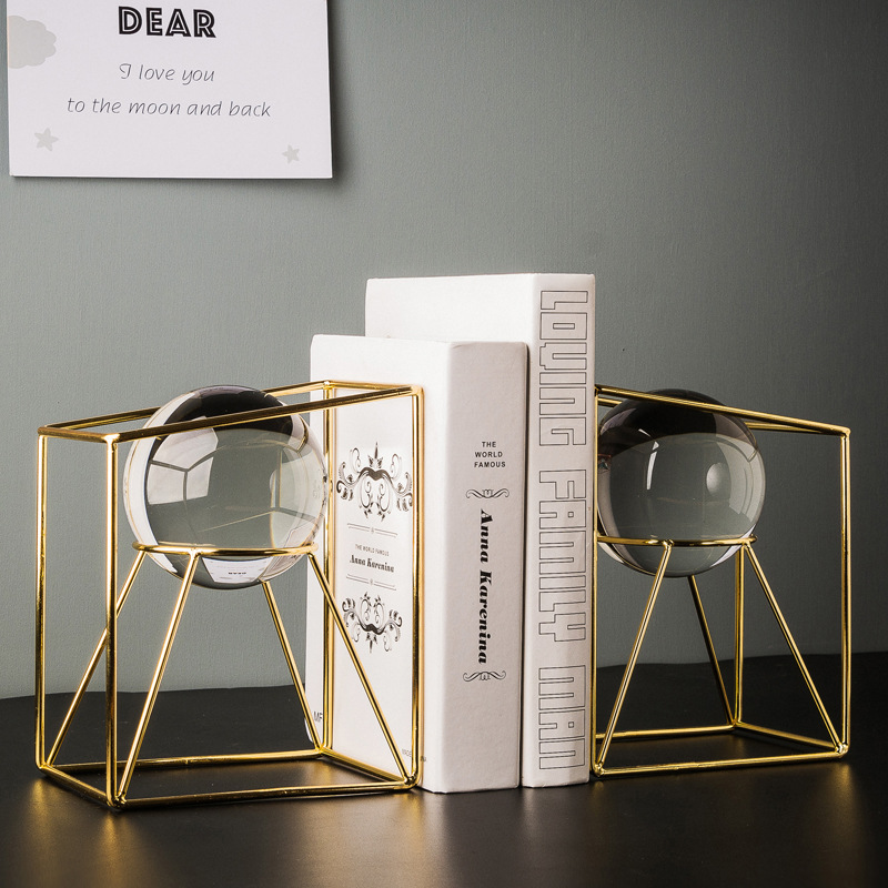 Crystal Ball Decoration Book Stand Small Ornaments
