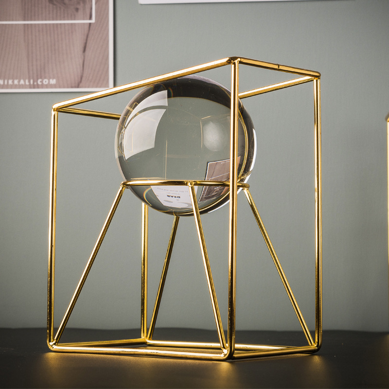 Crystal Ball Decoration Book Stand Small Ornaments