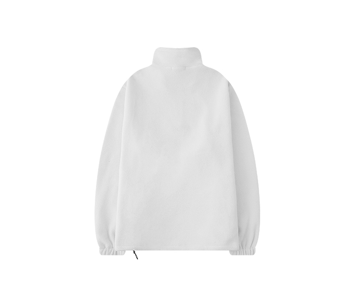 Toolkit Style Semi-turtleneck Standing Collar Hoodie