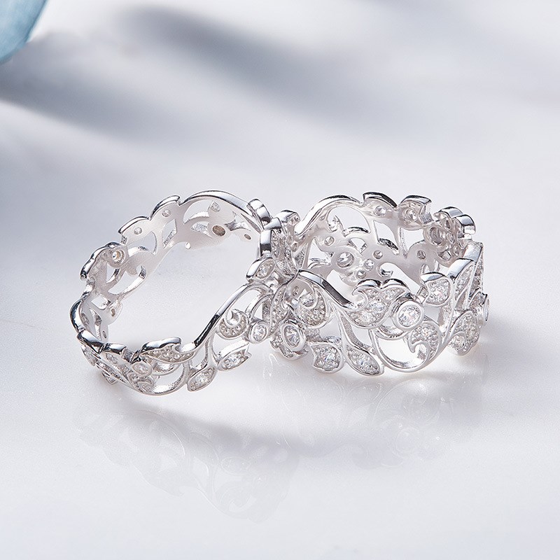 Korean Style Personalized Tail Ring Fashion Inlaid Zircon Ring