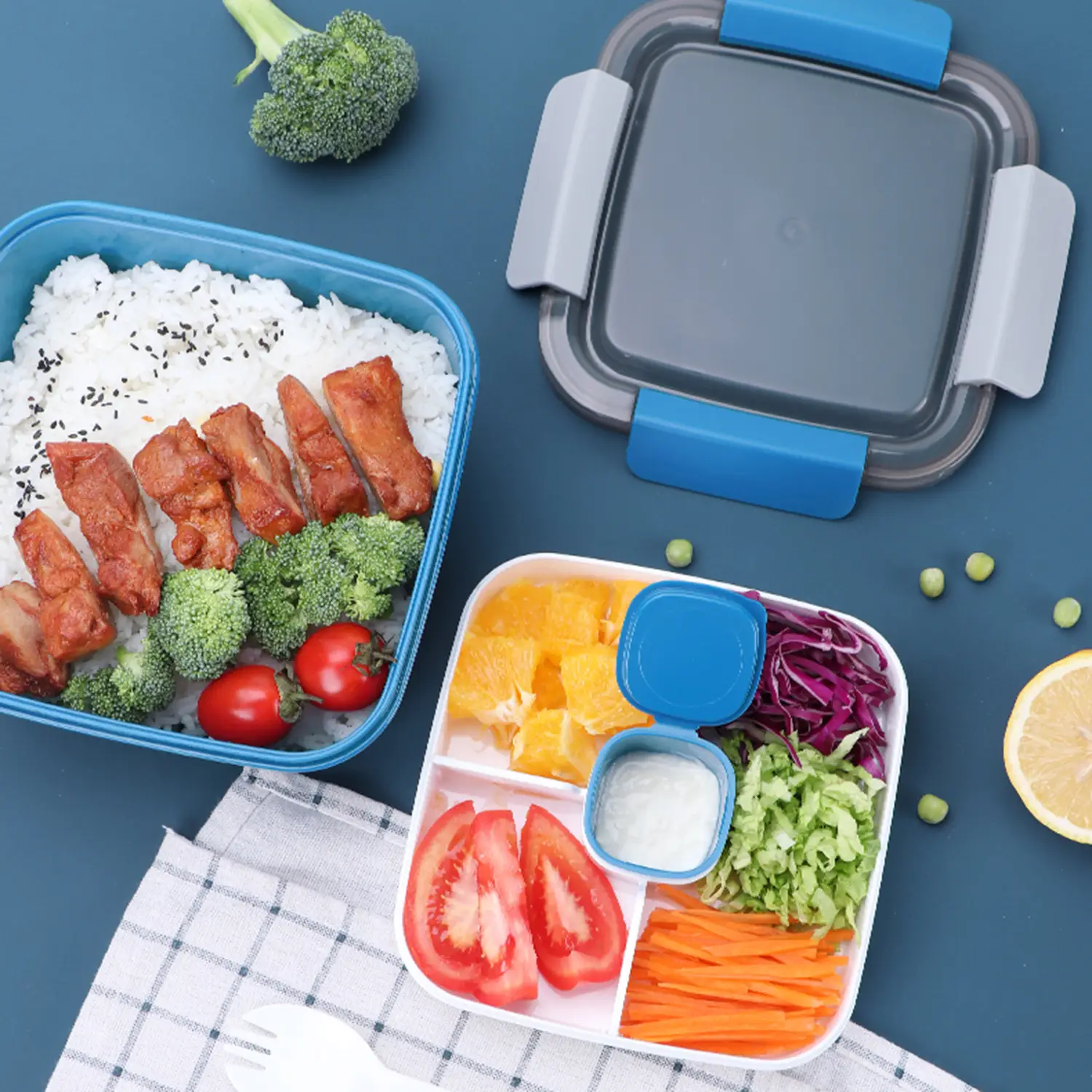 Small New Plastic Lunch Box Microwave Available