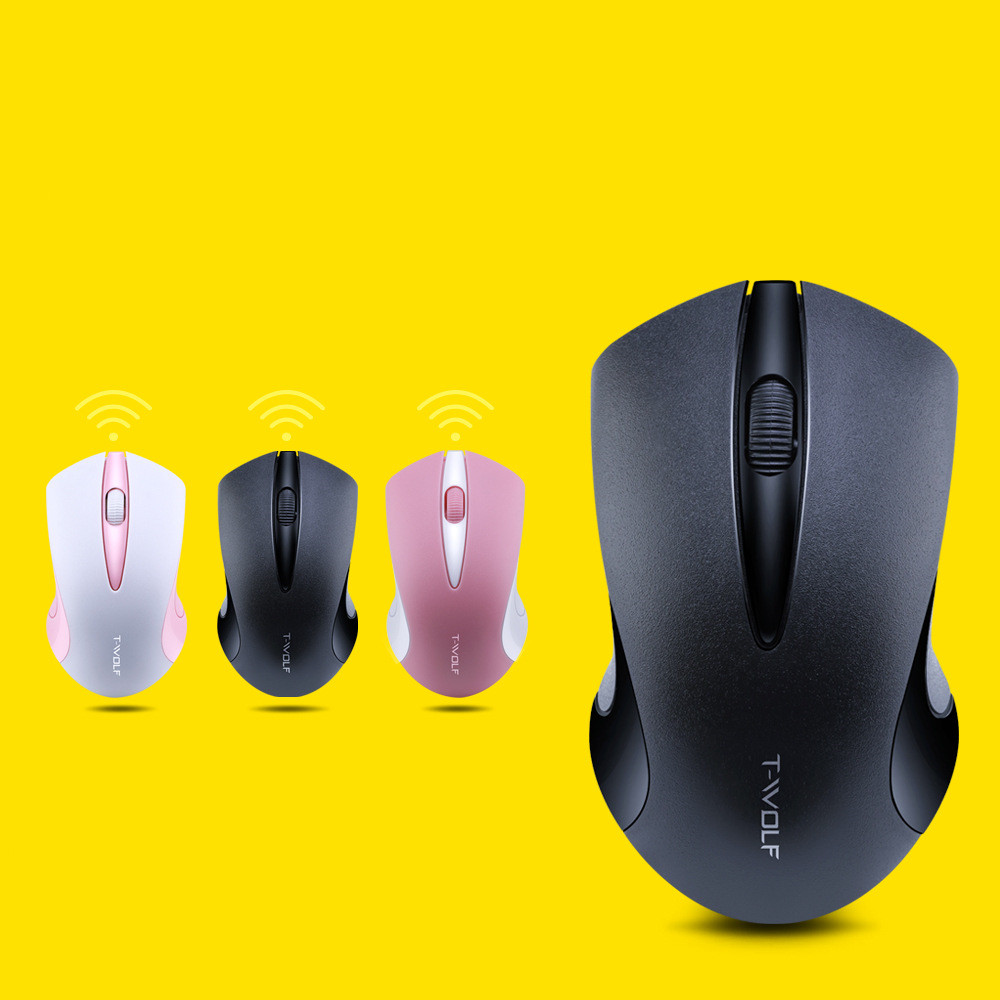 Thunder Wolf Wireless Mouse Laptop Desktop Computer Girl Mouse – My Sals3
