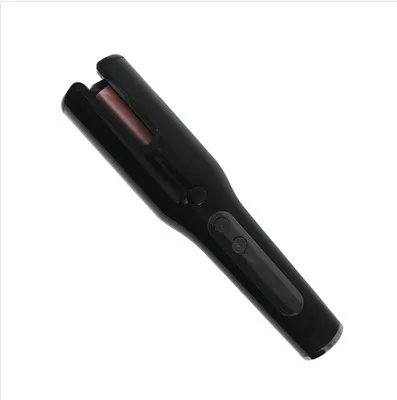 Fully Automatic Usb Charging Wireless Curling Iron Black - Shop at LoveMi