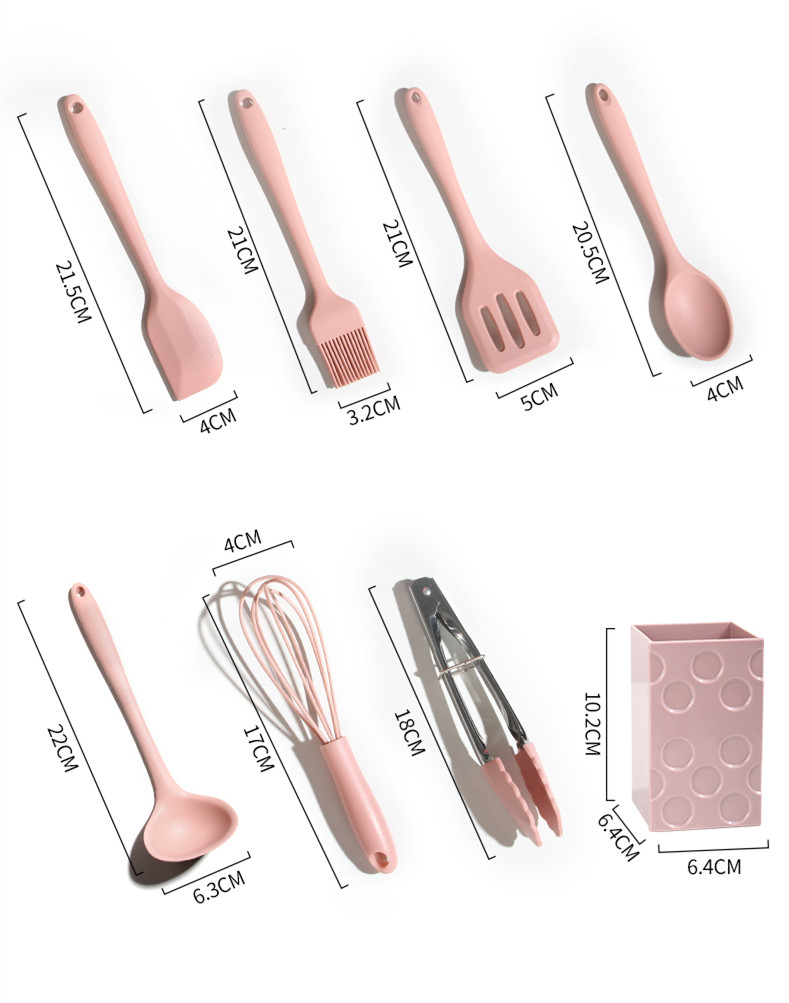 Title 6, Silicone Kitchenware Set For Household Mini Kit...