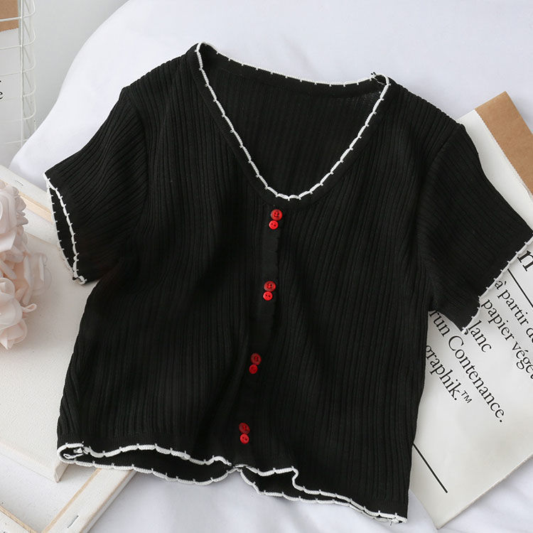 Slim Slim Short-Sleeved T-Shirt Shirt