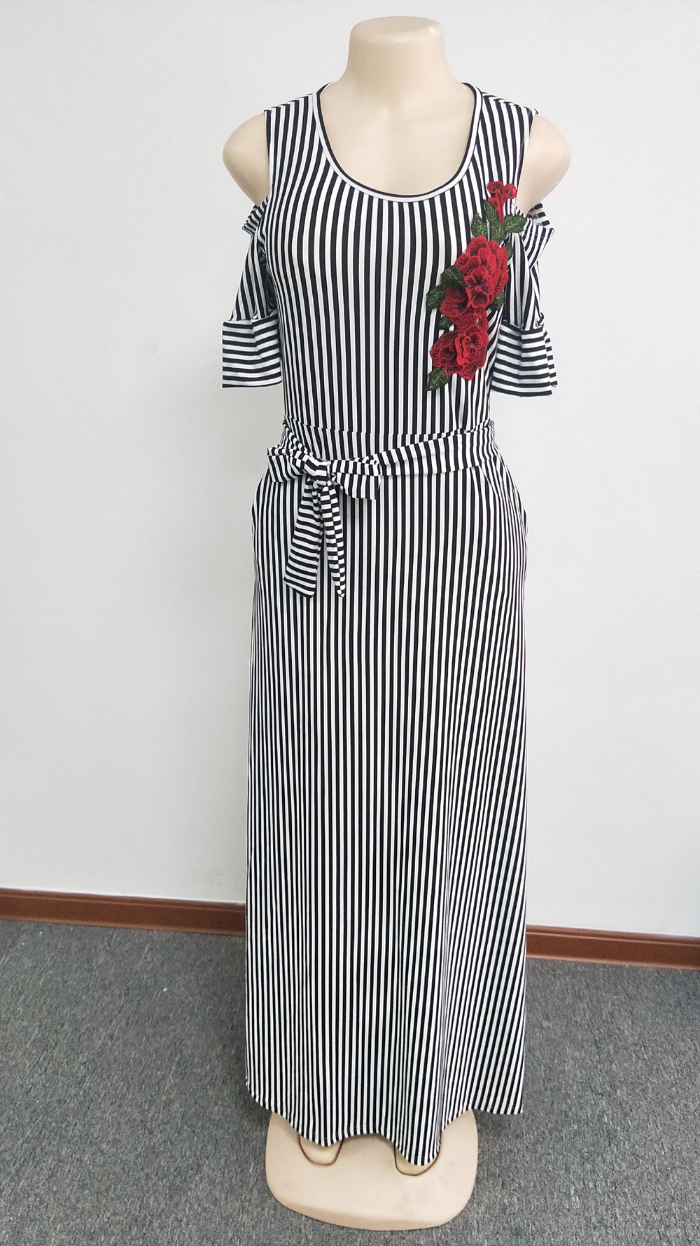 European And American New Large Size 2xl Ladies Dress Large Ladies Large