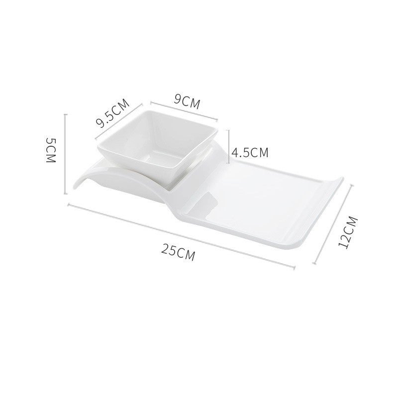 Creative Ceramic Private Kitchen Plate