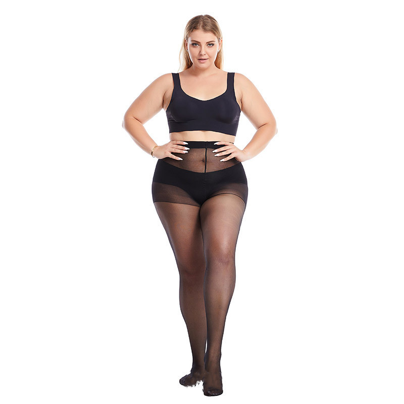 Title 4, Fat Buttocks Thick Waist Anti-hook Thin Stockin...