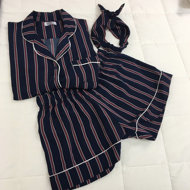 Title 3, 3-Piece Set of Summer New Home Pajamas