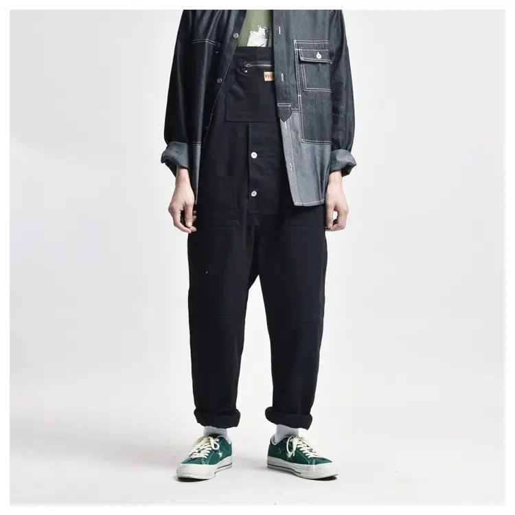 Trendy Brand Jumpsuit Suspenders Overalls Trousers