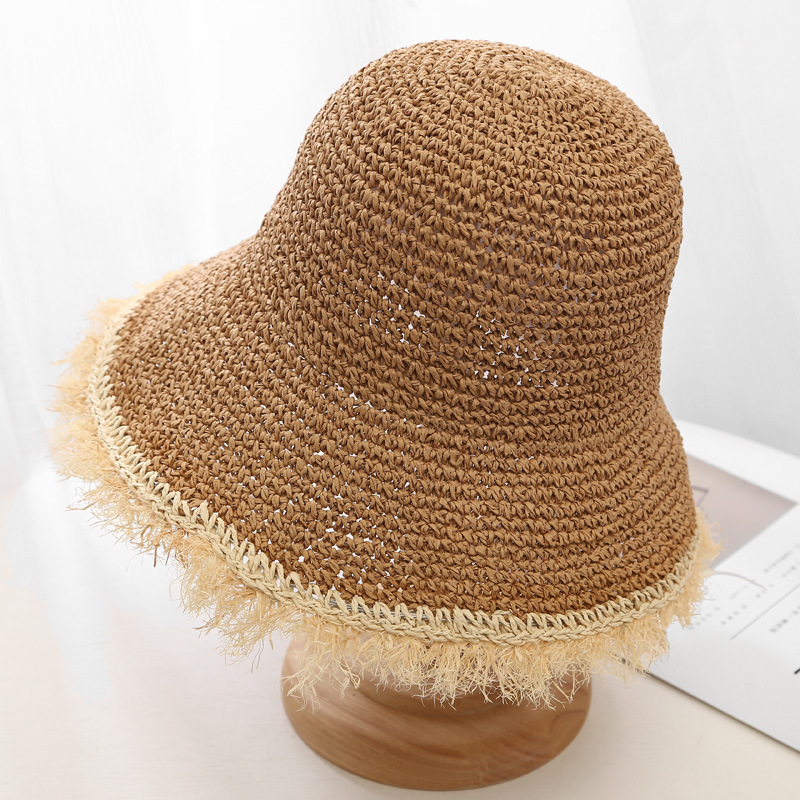 Art All-Match Outing Sun Hat Small Fresh And Foldable Straw Hat