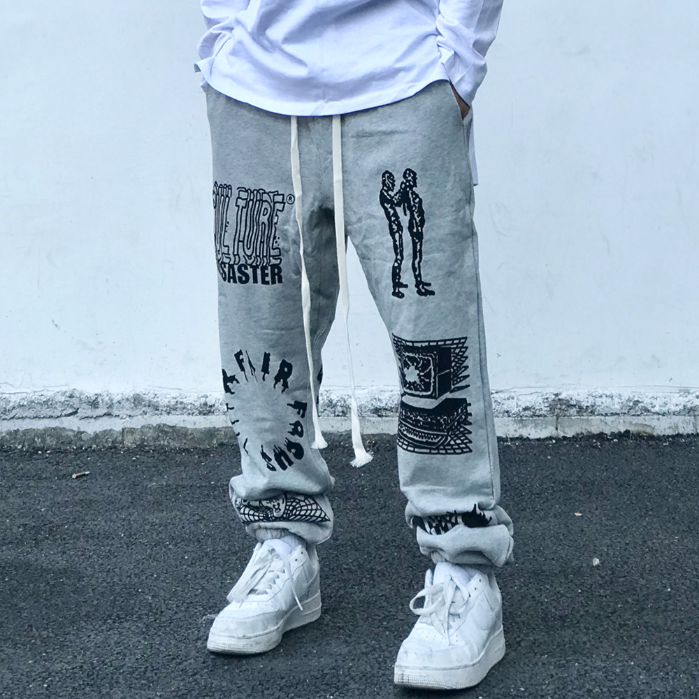 Title 5, Casual broek in harajuku-stijl, straattrend