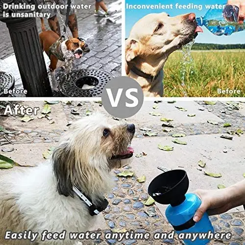 Pet Outdoor Foldable Bottle Dog Travel Water