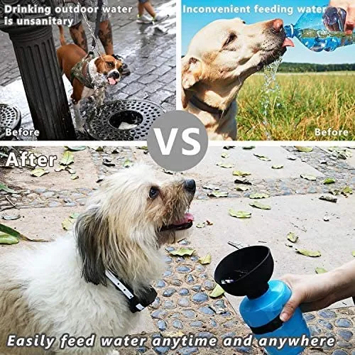 Pet Outdoor Foldable Bottle Dog Travel Water Bottle Dog Water Dispenser – image 3