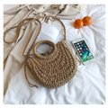 Crossbody Woven Handbag Handbag New Trendy Handmade Straw Shoulder Bag