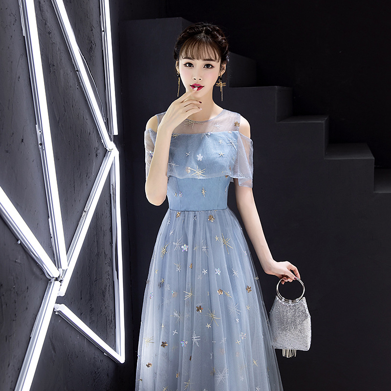 Fashion Evening Dress Student Choir Performance Dress Long Skirt