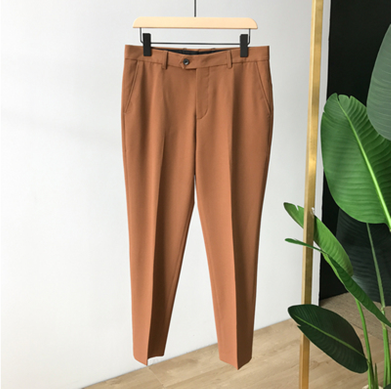 Title 5, Negen-punt heren casual broek Koreaanse stijl V...