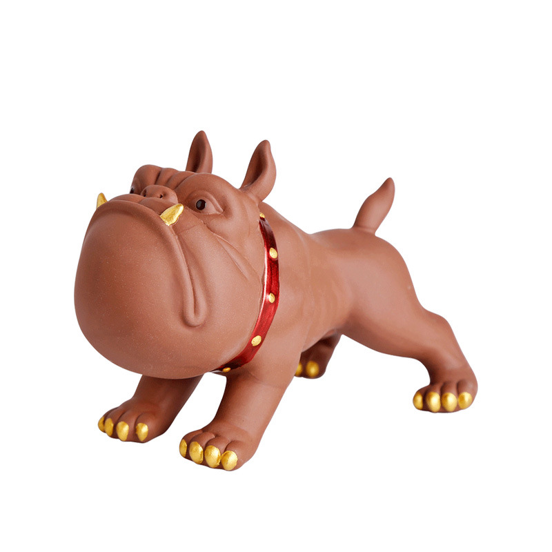 Purple sand tea pet ornaments boutique home tea set accessories small toys tea table decorations tea art furnishings creative cute