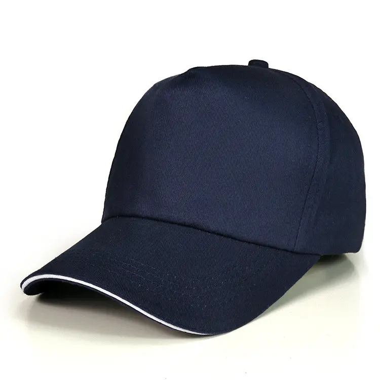 Baseball Cap Custom 5-piece Cotton Advertising Cap Embroidery Work