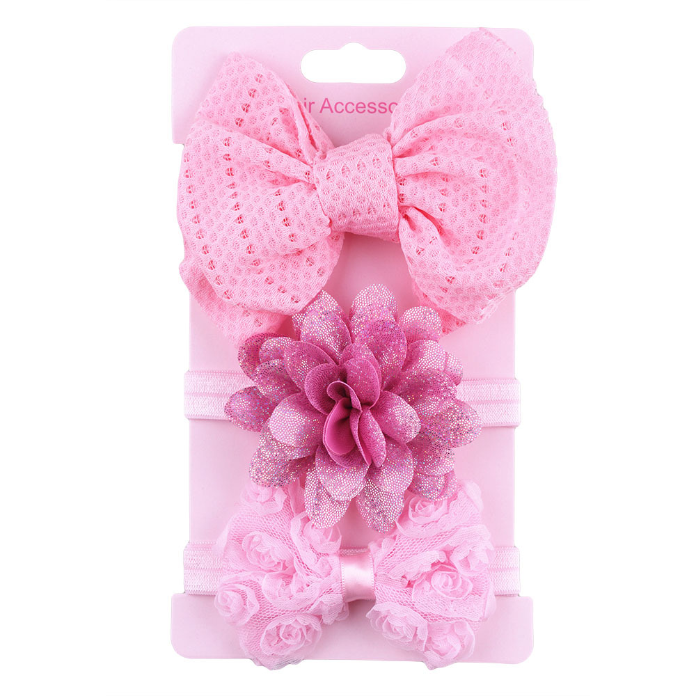 Baby Head Flower Child Bow Headdress — foto 8
