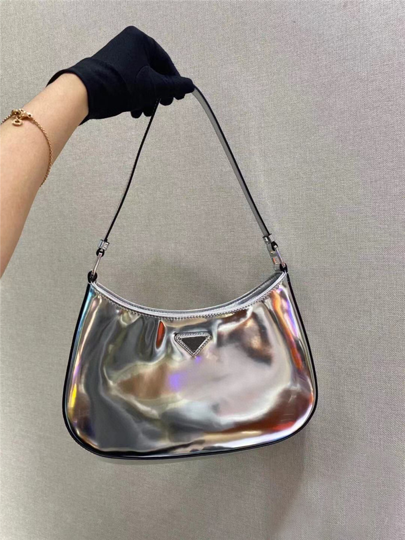 Retro Baguette All-match One-shoulder Portable Leather Handbag