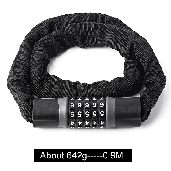Bicycle Chain Lock Anti-Theft Bicycle Chain Lock Chain Lock — foto 4