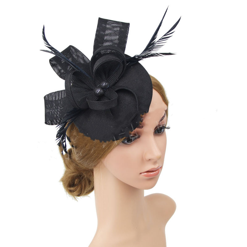 Party Photo Hair Accessories European and American Imitation Linen Yarn Headdress