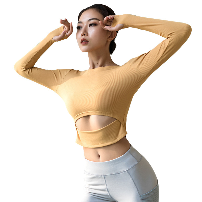 Casual Women's Sports T-shirt Running Fitness Sweatshirt