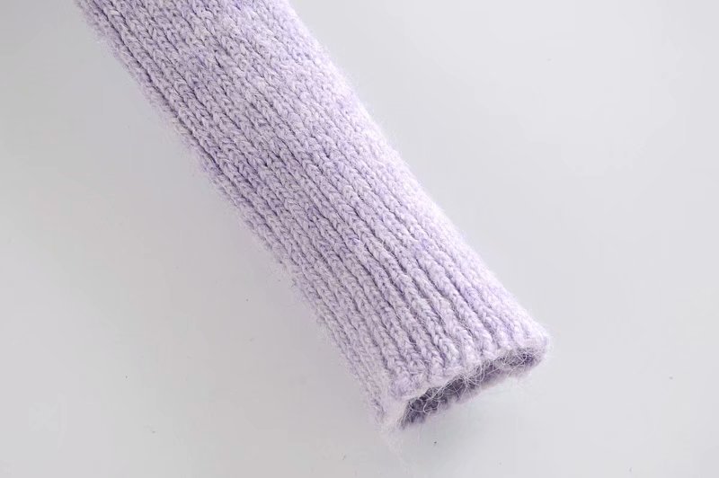 Title 10, Strickpullover für Damen mit metallischem Faden